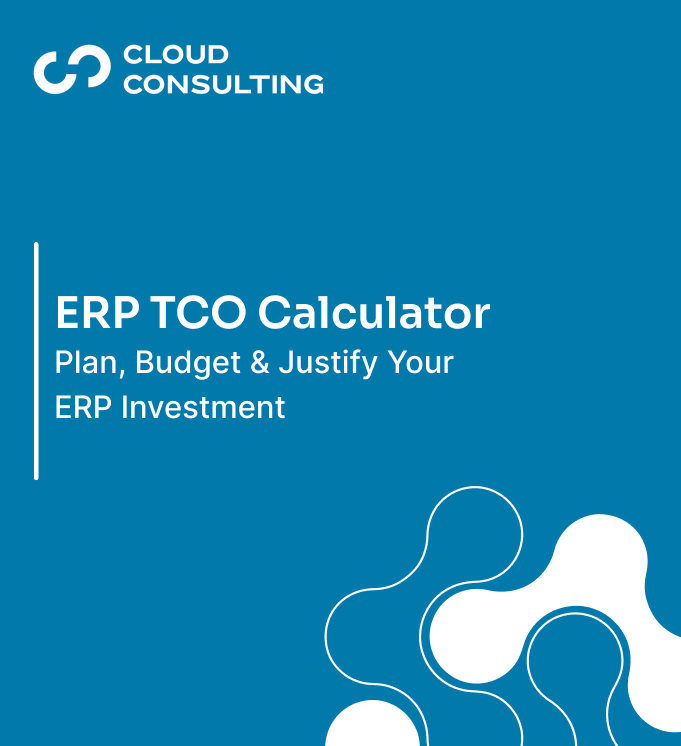 ERP TCO Calculator cover image - Plan, Budget & Justify Your ERP Investment